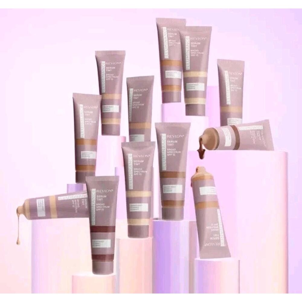 Revlon‎ Illuminance Serum Tint #517 Amber Lot Of 5